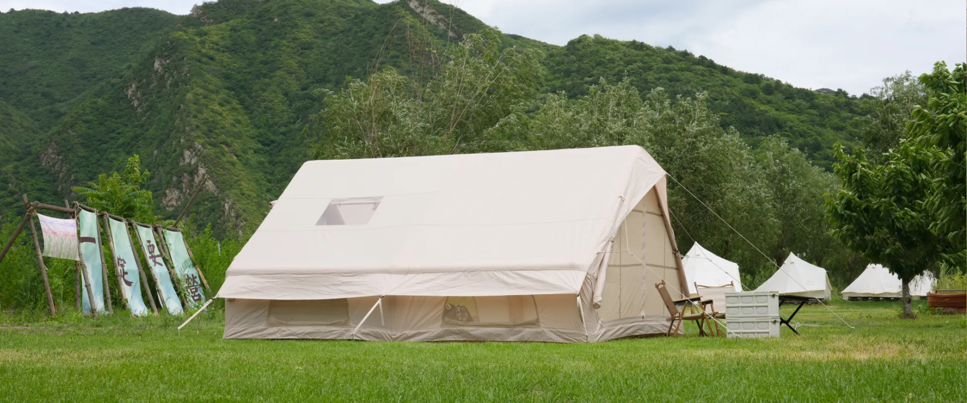 Надувная палатка для кемпинга