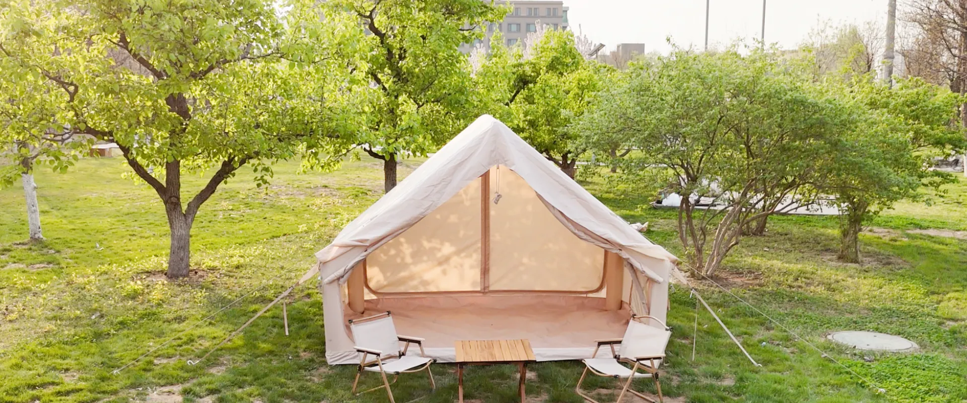 Портативный надувной шатер